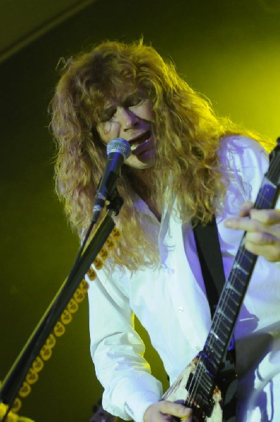 Megadeth at Stubb's BarBQ Austin, Texas 03/26/2010