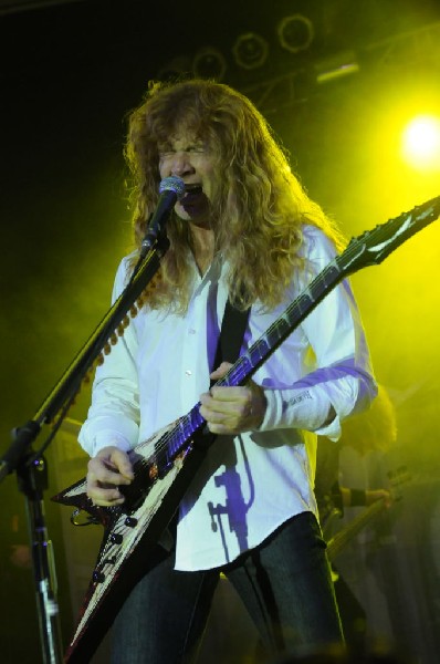 Megadeth at Stubb's BarBQ Austin, Texas 03/26/2010