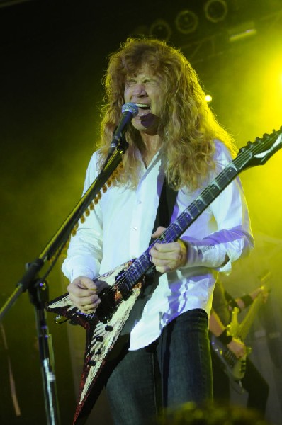 Megadeth at Stubb's BarBQ Austin, Texas 03/26/2010