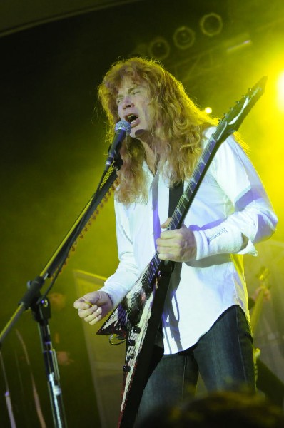 Megadeth at Stubb's BarBQ Austin, Texas 03/26/2010