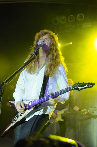 Megadeth at Stubb's BarBQ Austin, Texas 03/26/2010