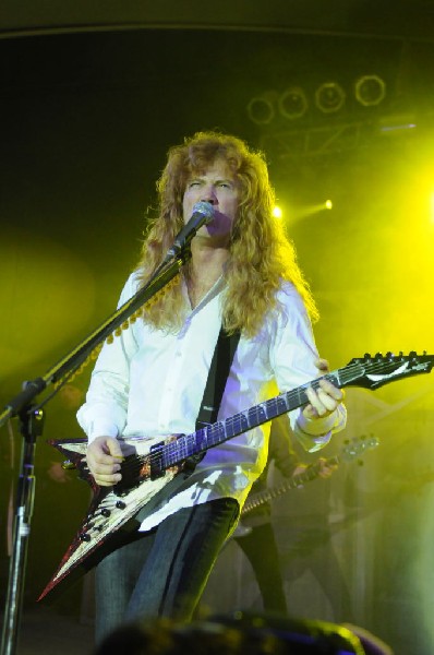 Megadeth at Stubb's BarBQ Austin, Texas 03/26/2010