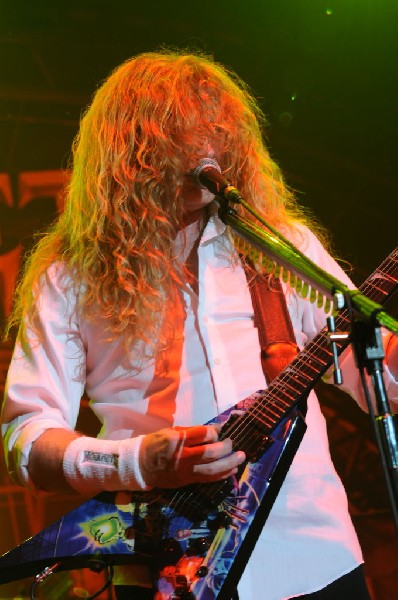 Megadeth at Superpages.com Center, Dallas Texas, 09/24/10 Opening night of