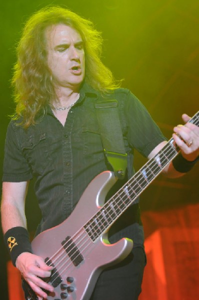 Megadeth at Superpages.com Center, Dallas Texas, 09/24/10 Opening night of