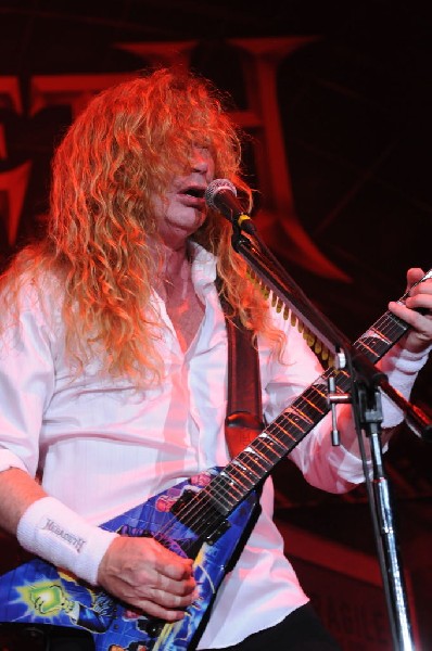 Megadeth at Superpages.com Center, Dallas Texas, 09/24/10 Opening night of