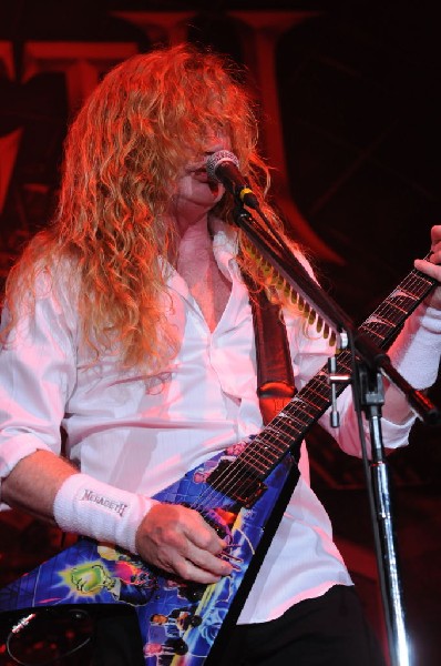 Megadeth at Superpages.com Center, Dallas Texas, 09/24/10 Opening night of