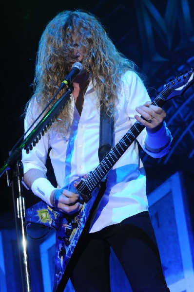 Megadeth at Superpages.com Center, Dallas Texas, 09/24/10 Opening night of