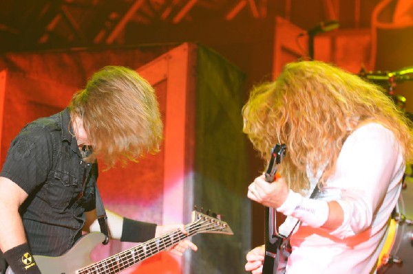Megadeth at Superpages.com Center, Dallas Texas, 09/24/10 Opening night of