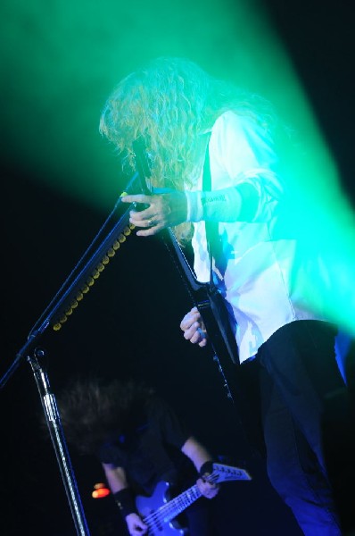 Megadeth at Superpages.com Center, Dallas Texas, 09/24/10 Opening night of