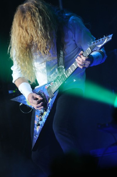 Megadeth at Superpages.com Center, Dallas Texas, 09/24/10 Opening night of