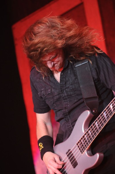 Megadeth at Superpages.com Center, Dallas Texas, 09/24/10 Opening night of