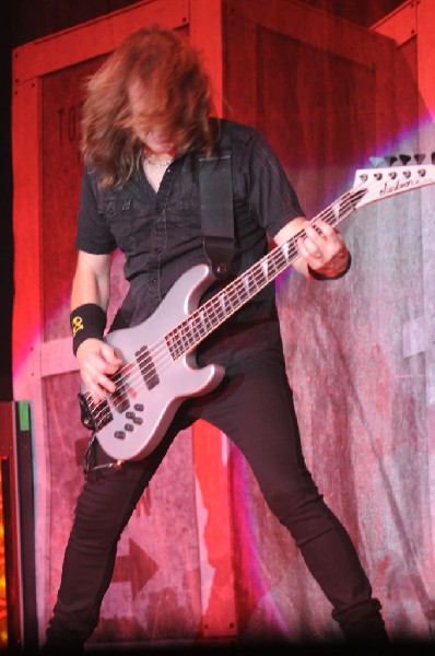 Megadeth at Superpages.com Center, Dallas Texas, 09/24/10 Opening night of