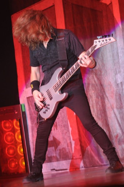 Megadeth at Superpages.com Center, Dallas Texas, 09/24/10 Opening night of