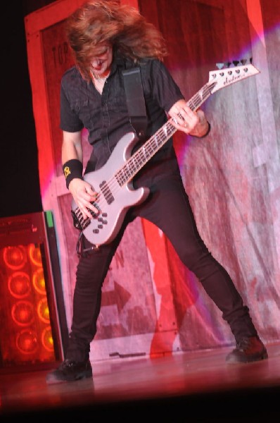 Megadeth at Superpages.com Center, Dallas Texas, 09/24/10 Opening night of