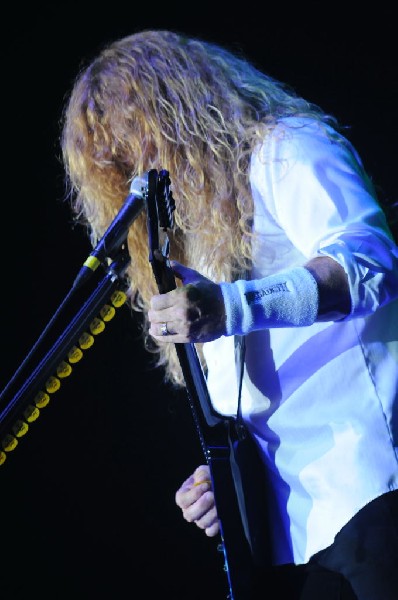 Megadeth at Superpages.com Center, Dallas Texas, 09/24/10 Opening night of