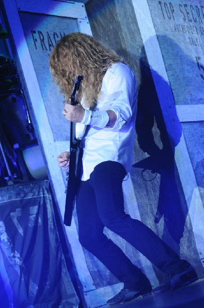 Megadeth at Superpages.com Center, Dallas Texas, 09/24/10 Opening night of