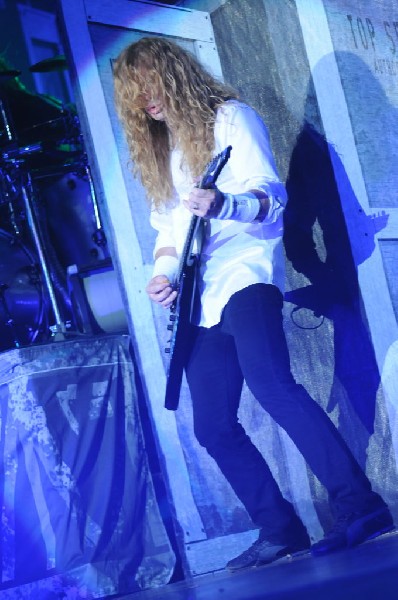 Megadeth at Superpages.com Center, Dallas Texas, 09/24/10 Opening night of