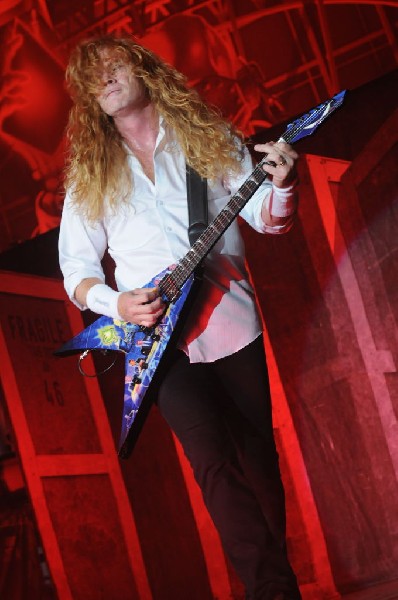 Megadeth at Superpages.com Center, Dallas Texas, 09/24/10 Opening night of