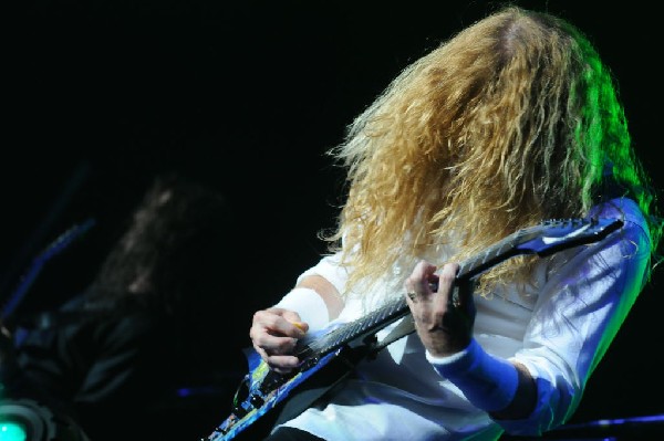 Megadeth at Superpages.com Center, Dallas Texas, 09/24/10 Opening night of