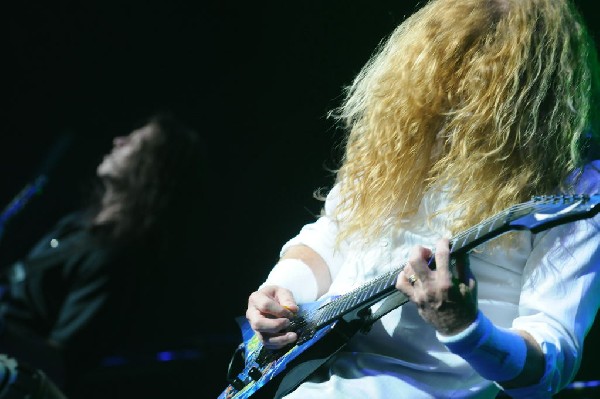 Megadeth at Superpages.com Center, Dallas Texas, 09/24/10 Opening night of