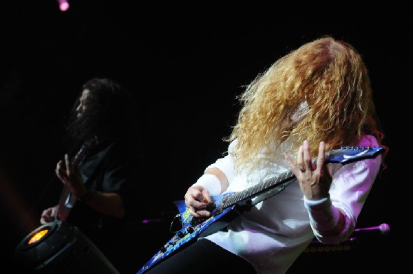 Megadeth at Superpages.com Center, Dallas Texas, 09/24/10 Opening night of