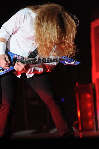Megadeth at Superpages.com Center, Dallas Texas, 09/24/10 Opening night of