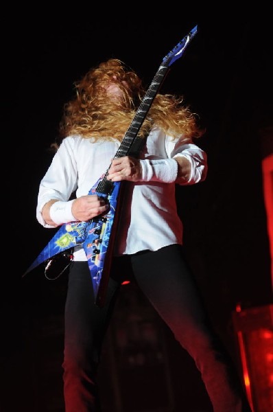 Megadeth at Superpages.com Center, Dallas Texas, 09/24/10 Opening night of