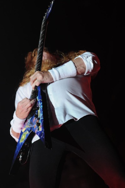 Megadeth at Superpages.com Center, Dallas Texas, 09/24/10 Opening night of