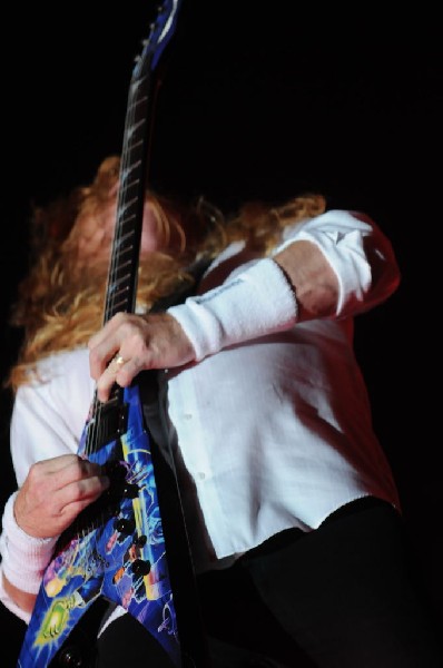 Megadeth at Superpages.com Center, Dallas Texas, 09/24/10 Opening night of