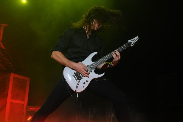 Megadeth at Superpages.com Center, Dallas Texas, 09/24/10 Opening night of