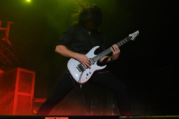 Megadeth at Superpages.com Center, Dallas Texas, 09/24/10 Opening night of