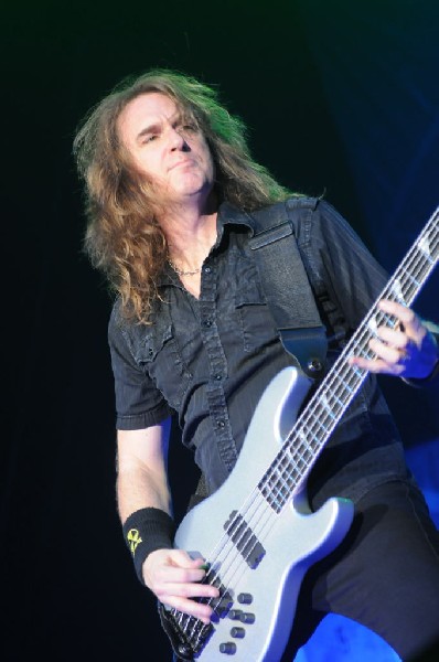 Megadeth at Superpages.com Center, Dallas Texas, 09/24/10 Opening night of