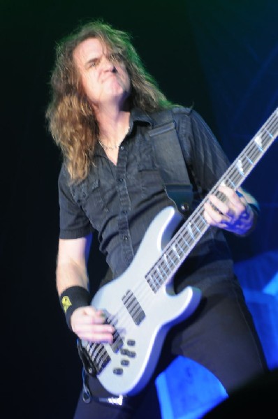 Megadeth at Superpages.com Center, Dallas Texas, 09/24/10 Opening night of