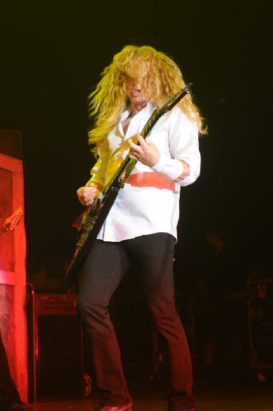 Megadeth at Superpages.com Center, Dallas Texas, 09/24/10 Opening night of