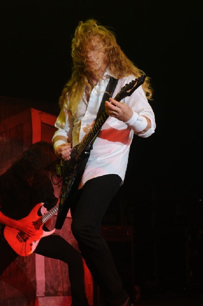 Megadeth at Superpages.com Center, Dallas Texas, 09/24/10 Opening night of