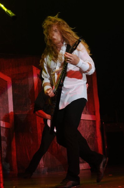 Megadeth at Superpages.com Center, Dallas Texas, 09/24/10 Opening night of