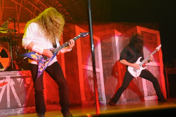 Megadeth at Superpages.com Center, Dallas Texas, 09/24/10 Opening night of