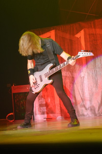 Megadeth at Superpages.com Center, Dallas Texas, 09/24/10 Opening night of