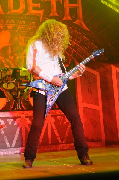 Megadeth at Superpages.com Center, Dallas Texas, 09/24/10 Opening night of