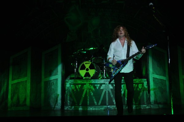 Megadeth at Superpages.com Center, Dallas Texas, 09/24/10 Opening night of