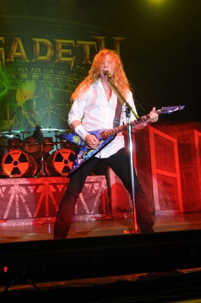 Megadeth at Superpages.com Center, Dallas Texas, 09/24/10 Opening night of