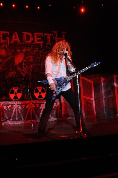 Megadeth at Superpages.com Center, Dallas Texas, 09/24/10 Opening night of