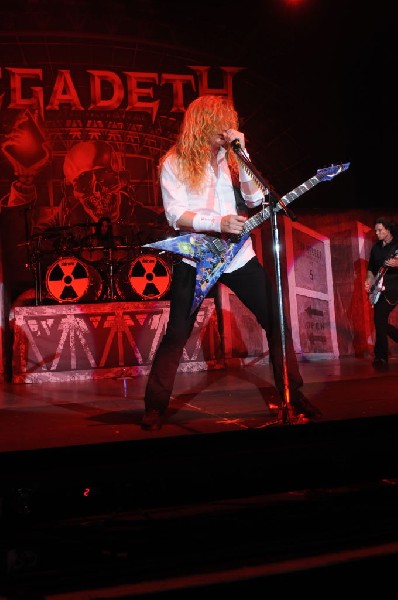 Megadeth at Superpages.com Center, Dallas Texas, 09/24/10 Opening night of