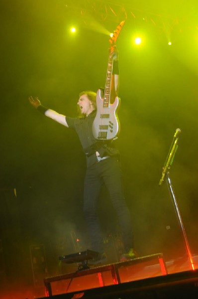 Megadeth at Superpages.com Center, Dallas Texas, 09/24/10 Opening night of