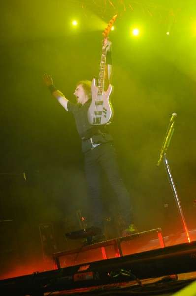 Megadeth at Superpages.com Center, Dallas Texas, 09/24/10 Opening night of