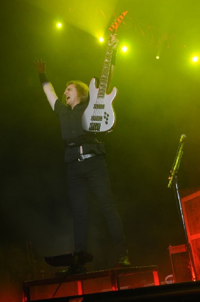 Megadeth at Superpages.com Center, Dallas Texas, 09/24/10 Opening night of