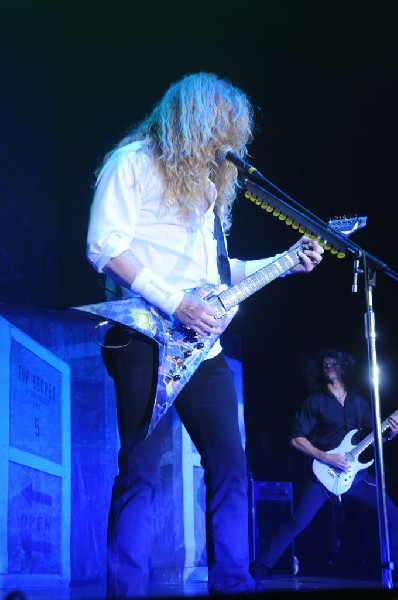 Megadeth at Superpages.com Center, Dallas Texas, 09/24/10 Opening night of
