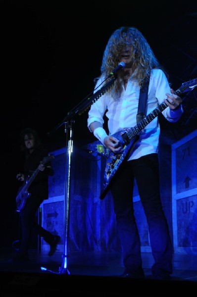 Megadeth at Superpages.com Center, Dallas Texas, 09/24/10 Opening night of