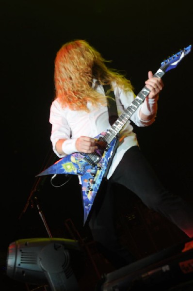 Megadeth at Superpages.com Center, Dallas Texas, 09/24/10 Opening night of