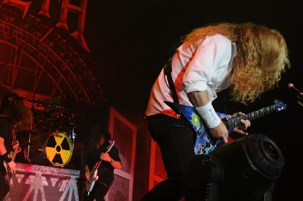 Megadeth at Superpages.com Center, Dallas Texas, 09/24/10 Opening night of